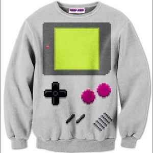 Shop Jeen Gameboy Pullover Sweater BRAND NEW
